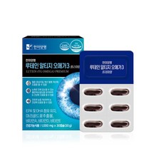 한미양행 루테인 알티지 오메가 3 프리미엄, 1개, 30정