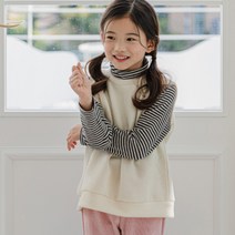 루디아키즈 아동용 올데이 기모 반폴라티