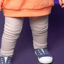 밀크마일 아동용 뉴미드 왕기모 골지레깅스