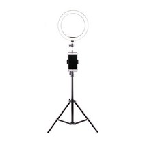 뉴엔 링 라이트 조명 삼각 거치대 세트 17 x 40~65 cm, J45+U23, 1세트