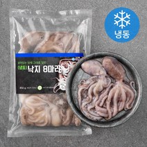 살아있는 상태 그대로 얼린 낙지 (냉동), (8미)850g, 1팩