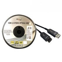 랜스타 HDMI REAL 2.0 하이브리드 광케이블, 1개, 100m