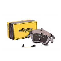 몬스터오토파츠 몬스터 브레이크 전면 + 좌우 + 센서 세트 앞패드, 벤츠 CLS 350 W218, MB1060