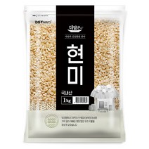 더담은 2022년산 햇곡 국산 현미, 1개, 1kg