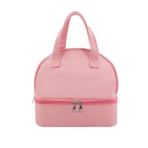 JCP 솔리드 컬러 베이비 보냉 핸드백, 핑크