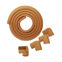 2 베이직 쿠션 2m + 코너4p 세트, 우드, 1세트