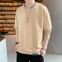 스타빈 남성용 로고패치 맨투맨