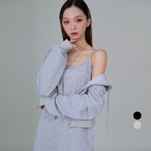어썸어라운드 여성용 후드집업 + 나시 원피스 세트