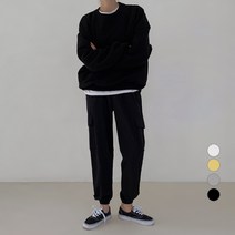 바블링브룩 여성용 레글런 쮸리 오버핏 맨투맨