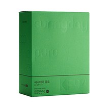 써니데이 퓨로 황사방역 마스크 대형 KF94, 블랙, 1개, 50개입