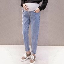 슈슈링 데님 배기 임산부 바지