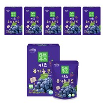 자연원 키즈 유기농 5무주스 포도, 30개, 100ml