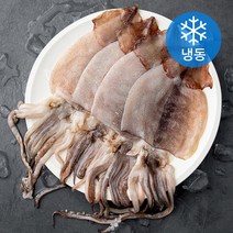 국산 반건조 오징어 (냉동), 500g, 1팩