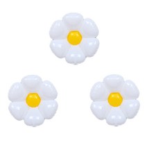 데이지 풍선 중, 혼합색상, 3개