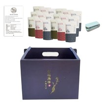 러블리팜 파스텔 한약용돈박스 + 스탠딩파우치 18p + 미니실링기 + 복약지시서 세트, 녹용 홍삼 한약 용돈 박스+미니실링기 세트, 브라운(박스)