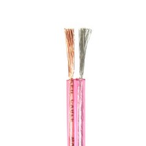 솔탑 앰프 오디오 스피커 케이블 50C 20m, SOLTOP-098, 투명