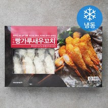 [cj프레쉬빵가루] 바다몰 빵가루 새우꼬치 (냉동), 1kg, 1개