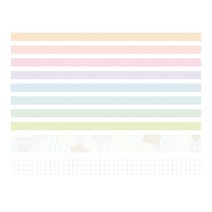 민생득템 포장용 마스킹 테이프 10 x 2 mm, 1세트