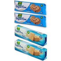 구욘 슈가프리 초코칩쿠키 150g x 2p + 통밀 화이바 170g x 2p, 1세트