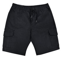 남성용 제제 밴딩 카고 반바지