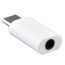 위고투 삼성 갤럭시 이어폰 단자 변환 젠더 3.5mm 마이크로 USB타입 C 어댑터 컨버터, 화이트
