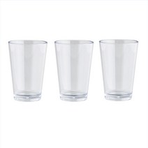 플라라 트라이탄컵 550ml TT-180, 3개, 투명