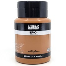 쉴드 에픽 아크릴물감 623 로우 시엔나, 1색, 500ml