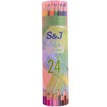 온비유 프리미엄 드로잉 색연필 17.5cm, 24색, 1개