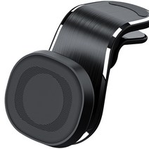 워너프 파워 마그네틱 차량용 송풍구형 거치대, 1개, 블랙