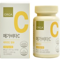 ORGA 메가비타 C 66g, 60정, 1개