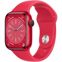 Apple 애플워치 8 GPS, 레드, 41mm
