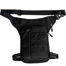 위더홈 멀티 레저 테마 레그 벨트 힙색, 블랙