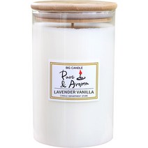 캔들백화점 퓨어 앤 아로마 캔들 1000g, 라벤더바닐라