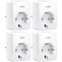 티피링크 미니 스마트 Wi-Fi 플러그 Tapo, Tapo P110, 4개