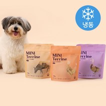 반려소반 미니테린 강아지 화식 버라이어티팩 닭 300g + 소 300g + 오리 300g 세트 (냉동), 1세트