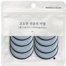 모나코올리브 층간 소음방지 무빙슬라이더 고요한 위층의 비밀 패드 원형 40 8p, 1개, 그레이