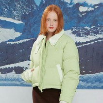 키르시 여성용 CHERRY FUR DOWN SHORT JACKET