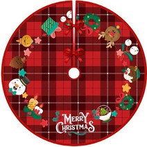 편스토어 크리스마스 트리 장식 러그 스커트, 10