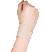 쿼르디 얇은 손목 보호대 베이지 M, 1개