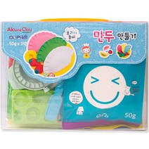 이지피아 아키우네클레이 요리사놀이 만두만들기 세트, 혼합색상