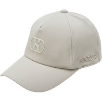헤지스골프 H-SIGNITURE 기본 로고 캡, 베이지