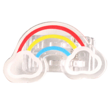 꼬까 귀요미 아크릴 집게 무지개, 10개