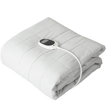 롯데알미늄 DC 온열 전기매트 LPM-1000, 라이트 그레이(LPM-1000Q-2R7), Q(150 x 200 cm)