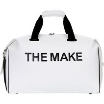 더메이크 더퓨어 보스턴백, 화이트