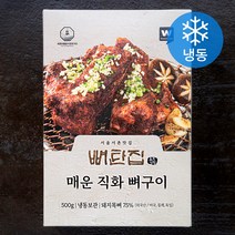 외갓집 뼈탄집 매운 직화 뼈구이 (냉동), 1개, 500g