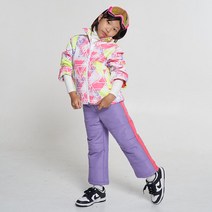 에프리더 아동용 지오배색 스키복 상하세트