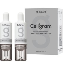 셀리그램 스칼프 인 리커버리 헤어로스 앰플, 10ml, 2개