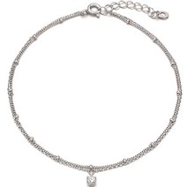 티르리르 여성용 포인트 듀 실버 발찌 TASSVW06784M-3 + 쇼핑백