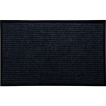 아이끌레 웰컴 현관 미끄럼방지 발매트 L, 블랙, 1개