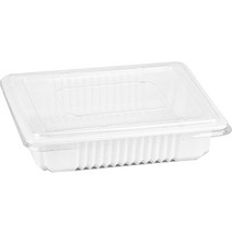 스완 국 찜 탕 도시락 일회용 실링 배달용기 23195 1500ml 백색 뚜껑포함, 100개입, 1개